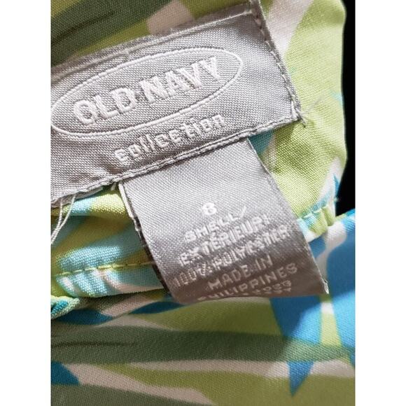 Old Navy Women's Multicolor Polyester Square Neck Sleeveless Long Maxi Dress 8 - Picture 8 of 12